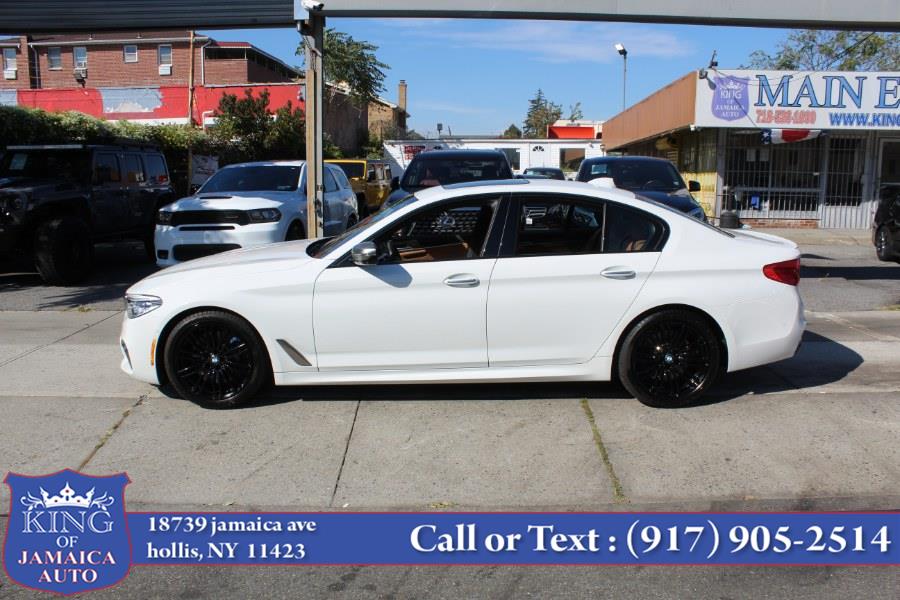 2018 BMW 5 Series M550i xDrive Sedan, available for sale in Hollis, New York | King of Jamaica Auto Inc. Hollis, New York 2018 BMW 5 Series M550i xDrive Sedan, available for sale in Hollis, New York | King of Jamaica Auto Inc. Hollis, New York