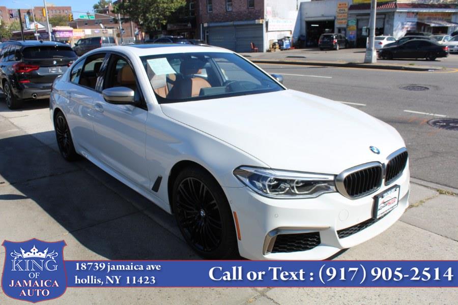 2018 BMW 5 Series M550i xDrive Sedan, available for sale in Hollis, New York | King of Jamaica Auto Inc. Hollis, New York 2018 BMW 5 Series M550i xDrive Sedan, available for sale in Hollis, New York | King of Jamaica Auto Inc. Hollis, New York