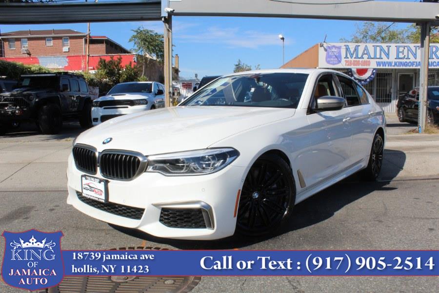 2018 BMW 5 Series M550i xDrive Sedan, available for sale in Hollis, New York | King of Jamaica Auto Inc. Hollis, New York