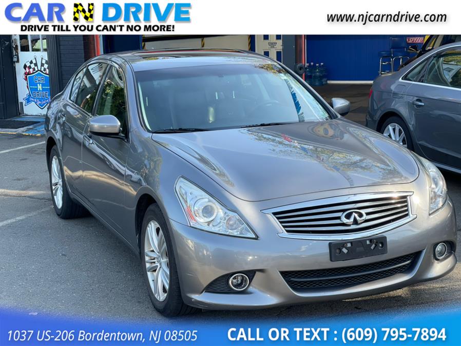 Used Infiniti g Sedan 37x AWD 2013 | Car N Drive. Bordentown, New Jersey Used Infiniti g Sedan 37x AWD 2013 | Car N Drive. Bordentown, New Jersey
