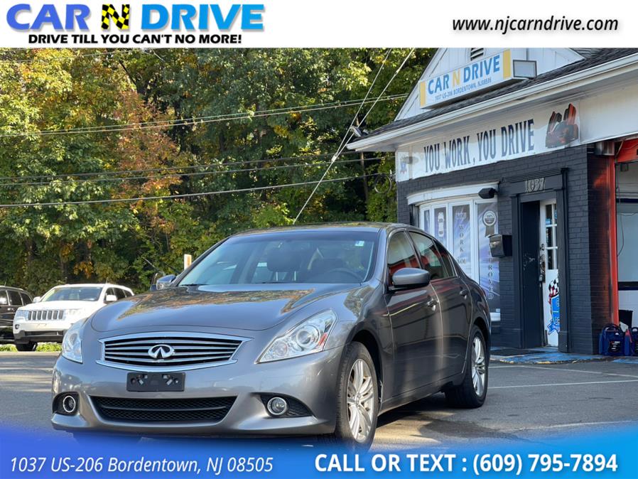 2013 Infiniti g Sedan 37x AWD, available for sale in Burlington, New Jersey | Car N Drive. Burlington, New Jersey