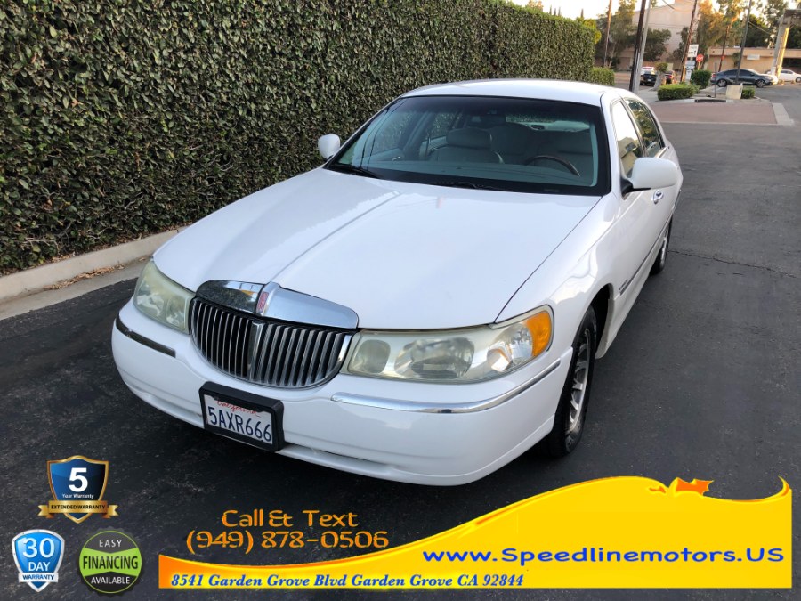 Used Lincoln Town Car 4dr Sdn Sig. 2002 | Speedline Motors. Garden Grove, California Used Lincoln Town Car 4dr Sdn Sig. 2002 | Speedline Motors. Garden Grove, California