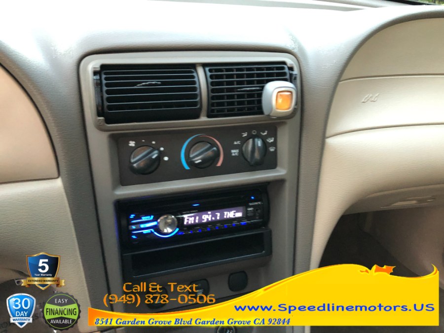 Used Ford Mustang 2dr Cpe Deluxe 2001 | Speedline Motors. Garden Grove, California Used Ford Mustang 2dr Cpe Deluxe 2001 | Speedline Motors. Garden Grove, California