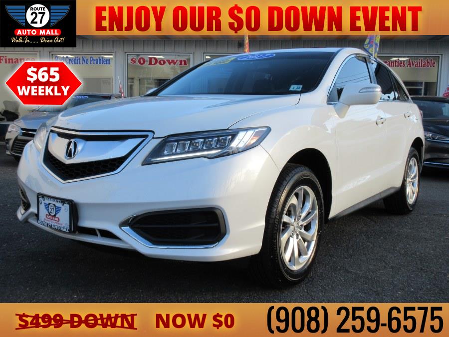 Used Acura RDX FWD 2017 | Route 27 Auto Mall. Linden, New Jersey