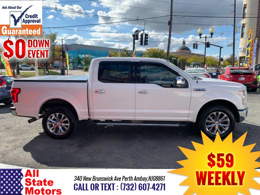 2016 Ford F-150 4WD SuperCrew 145" Lariat, available for sale in Perth Amboy, New Jersey | All State Motor Inc. Perth Amboy, New Jersey 2016 Ford F-150 4WD SuperCrew 145" Lariat, available for sale in Perth Amboy, New Jersey | All State Motor Inc. Perth Amboy, New Jersey