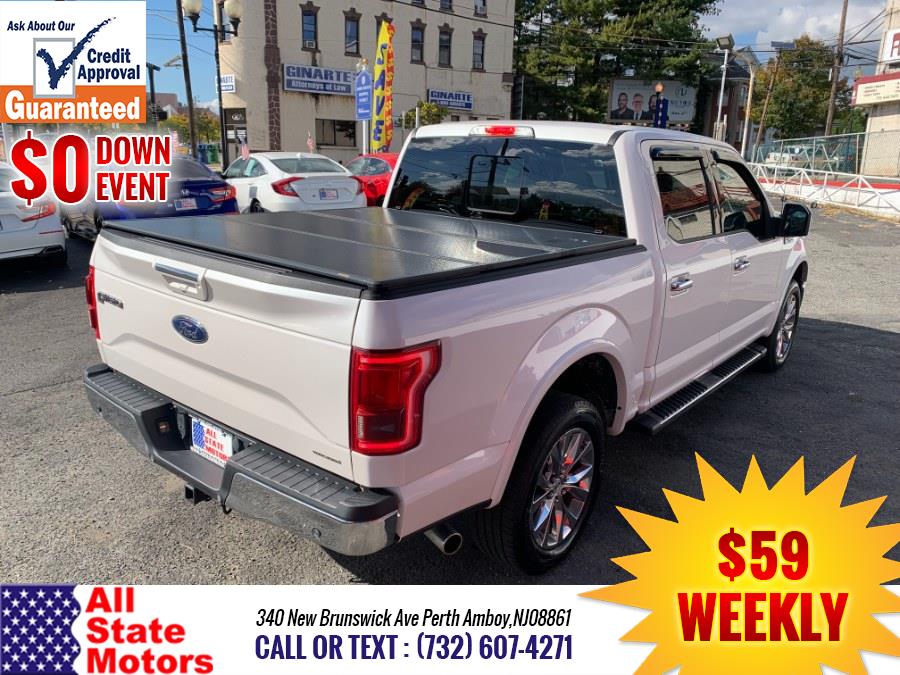2016 Ford F-150 4WD SuperCrew 145" Lariat, available for sale in Perth Amboy, New Jersey | All State Motor Inc. Perth Amboy, New Jersey 2016 Ford F-150 4WD SuperCrew 145" Lariat, available for sale in Perth Amboy, New Jersey | All State Motor Inc. Perth Amboy, New Jersey