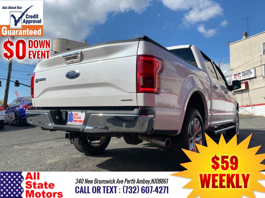 2016 Ford F-150 4WD SuperCrew 145" Lariat, available for sale in Perth Amboy, New Jersey | All State Motor Inc. Perth Amboy, New Jersey 2016 Ford F-150 4WD SuperCrew 145" Lariat, available for sale in Perth Amboy, New Jersey | All State Motor Inc. Perth Amboy, New Jersey