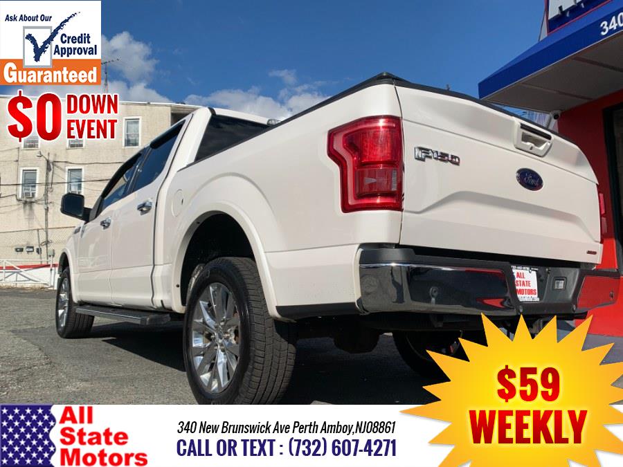 2016 Ford F-150 4WD SuperCrew 145" Lariat, available for sale in Perth Amboy, New Jersey | All State Motor Inc. Perth Amboy, New Jersey 2016 Ford F-150 4WD SuperCrew 145" Lariat, available for sale in Perth Amboy, New Jersey | All State Motor Inc. Perth Amboy, New Jersey