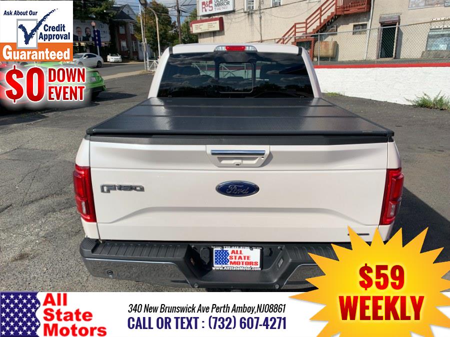 2016 Ford F-150 4WD SuperCrew 145" Lariat, available for sale in Perth Amboy, New Jersey | All State Motor Inc. Perth Amboy, New Jersey 2016 Ford F-150 4WD SuperCrew 145" Lariat, available for sale in Perth Amboy, New Jersey | All State Motor Inc. Perth Amboy, New Jersey
