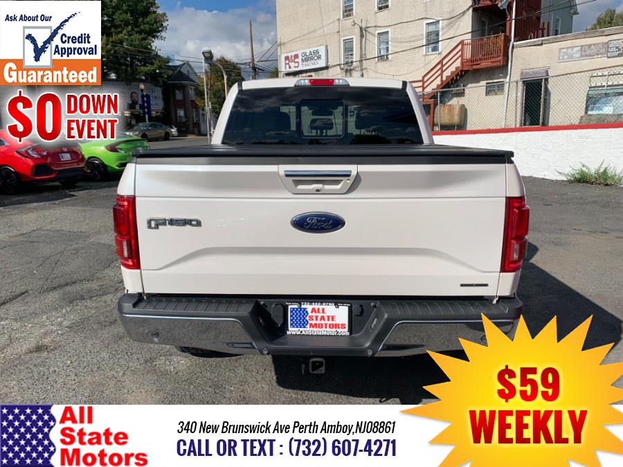 2016 Ford F-150 4WD SuperCrew 145" Lariat, available for sale in Perth Amboy, New Jersey | All State Motor Inc. Perth Amboy, New Jersey 2016 Ford F-150 4WD SuperCrew 145" Lariat, available for sale in Perth Amboy, New Jersey | All State Motor Inc. Perth Amboy, New Jersey