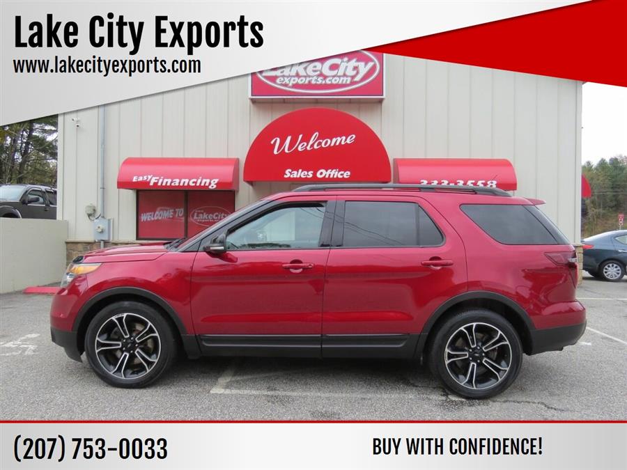 2015 Ford Explorer Sport AWD 4dr SUV, available for sale in Auburn, Maine | Lake City Exports Inc. Auburn, Maine
