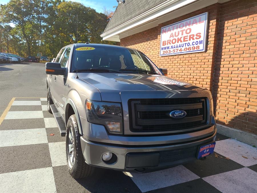 2013 Ford F-150 4WD SuperCrew FX4, available for sale in Waterbury, Connecticut | National Auto Brokers, Inc.. Waterbury, Connecticut