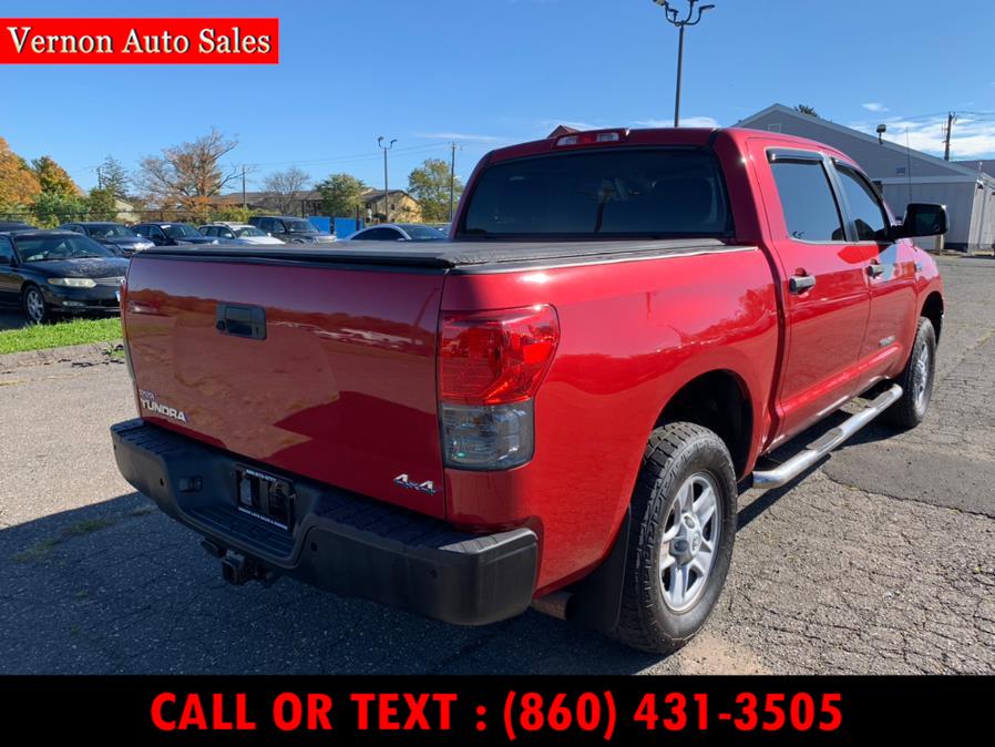 2013 Toyota Tundra 4WD Truck CrewMax 5.7L V8 6-Spd AT (Natl), available for sale in Manchester, Connecticut | Vernon Auto Sale & Service. Manchester, Connecticut 2013 Toyota Tundra 4WD Truck CrewMax 5.7L V8 6-Spd AT (Natl), available for sale in Manchester, Connecticut | Vernon Auto Sale & Service. Manchester, Connecticut