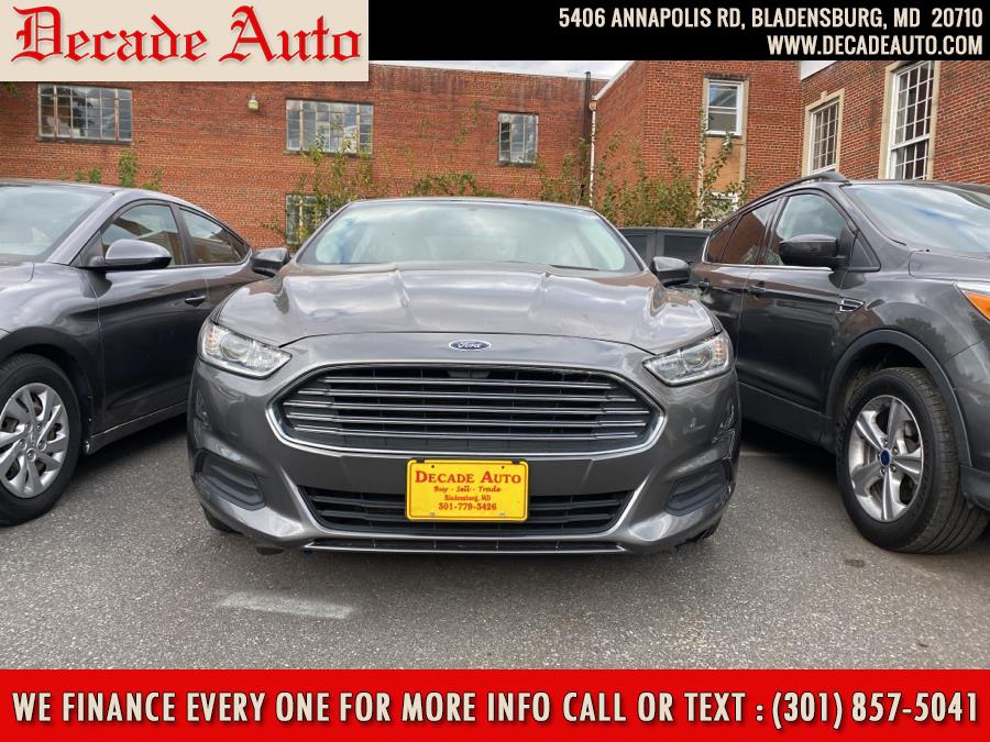 2014 Ford Fusion 4dr Sdn S FWD, available for sale in Bladensburg, Maryland | Decade Auto. Bladensburg, Maryland