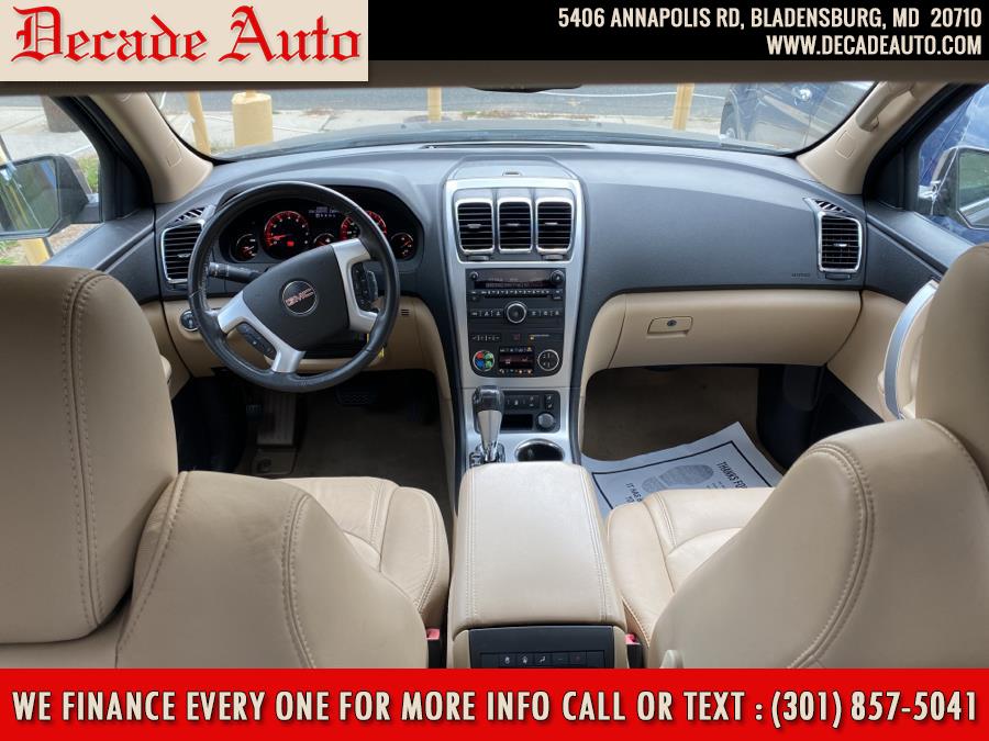 Used GMC Acadia AWD 4dr SLT1 2012 | Decade Auto. Bladensburg, Maryland Used GMC Acadia AWD 4dr SLT1 2012 | Decade Auto. Bladensburg, Maryland