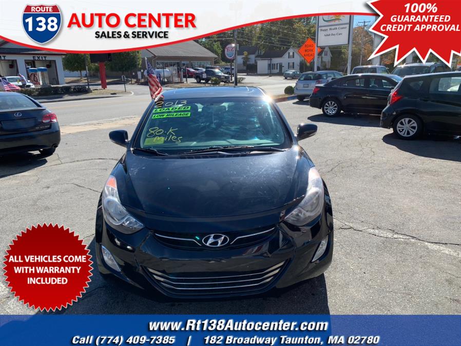 2013 Hyundai Elantra 4dr Sdn Auto Limited, available for sale in Taunton, Massachusetts | Rt 138 Auto Center Inc . Taunton, Massachusetts