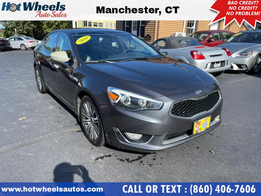 Used Kia Cadenza 4dr Sdn Premium 2014 | Hot Wheels Auto Sales LLC. Manchester, Connecticut Used Kia Cadenza 4dr Sdn Premium 2014 | Hot Wheels Auto Sales LLC. Manchester, Connecticut
