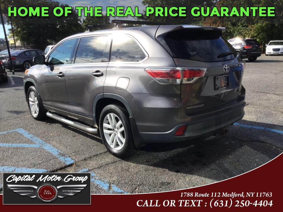 Used Toyota Highlander AWD 4dr V6 LE Plus (Natl) 2015 | Capital Motor Group Inc. Medford, New York Used Toyota Highlander AWD 4dr V6 LE Plus (Natl) 2015 | Capital Motor Group Inc. Medford, New York