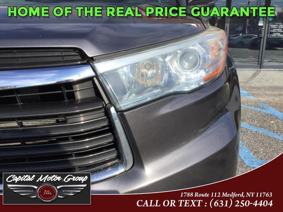 Used Toyota Highlander AWD 4dr V6 LE Plus (Natl) 2015 | Capital Motor Group Inc. Medford, New York Used Toyota Highlander AWD 4dr V6 LE Plus (Natl) 2015 | Capital Motor Group Inc. Medford, New York