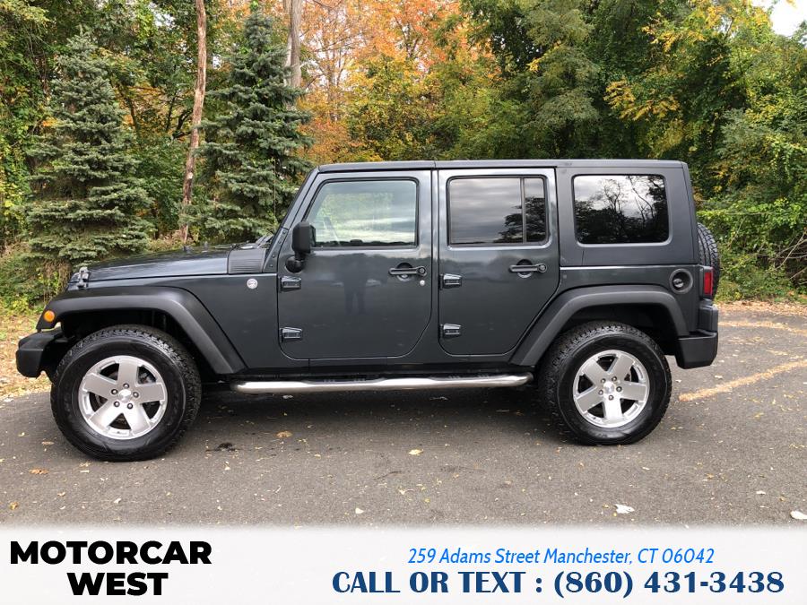 Used Jeep Wrangler Unlimited 4WD 4dr Sport 2010 | Motorcar West. Manchester, Connecticut