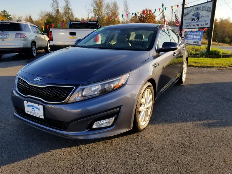 Used Kia Optima 4dr Sdn EX 2015 | Fairway Auto Sales. Hancock, Maine Used Kia Optima 4dr Sdn EX 2015 | Fairway Auto Sales. Hancock, Maine