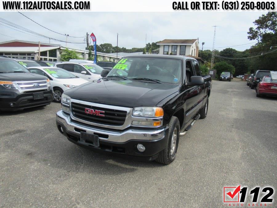 2006 Gmc Light Sierra 150 Ext Cab 143.5" WB 4WD SLT, available for sale in Patchogue, New York | 112 Auto Sales. Patchogue, New York