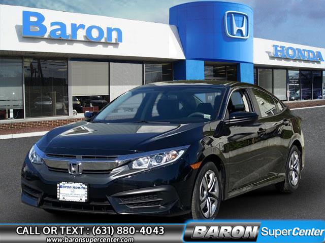 2018 Honda Civic Sedan LX, available for sale in Patchogue, New York | Baron Supercenter. Patchogue, New York