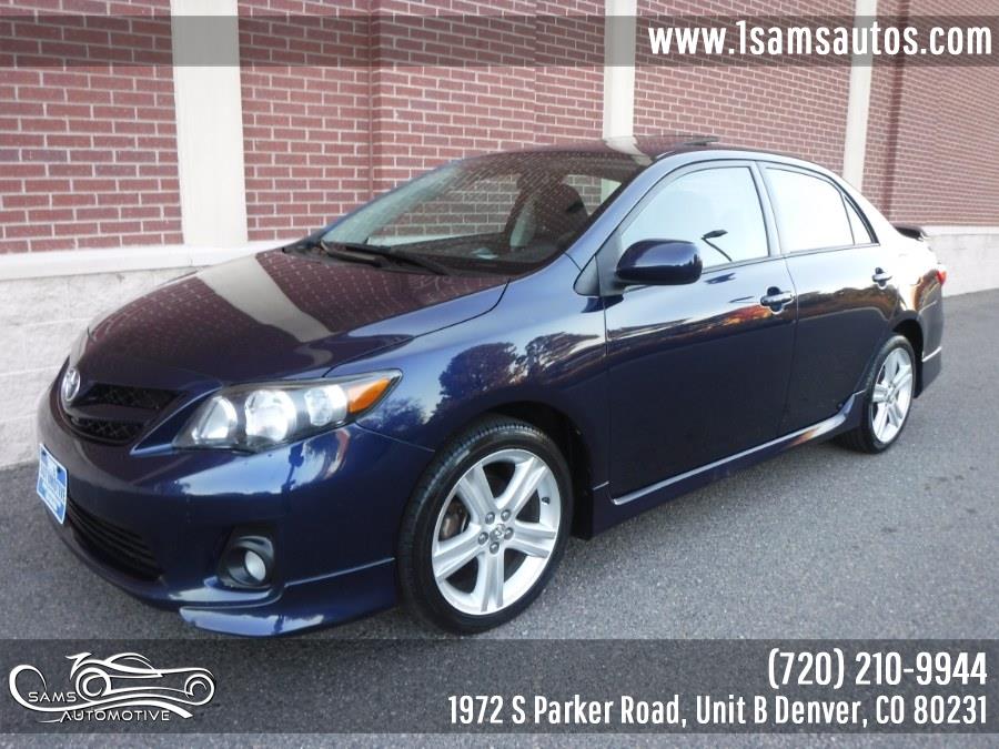 2013 Toyota Corolla 4dr Sdn Auto S Special Edition (Natl), available for sale in Denver, Colorado | Sam's Automotive. Denver, Colorado