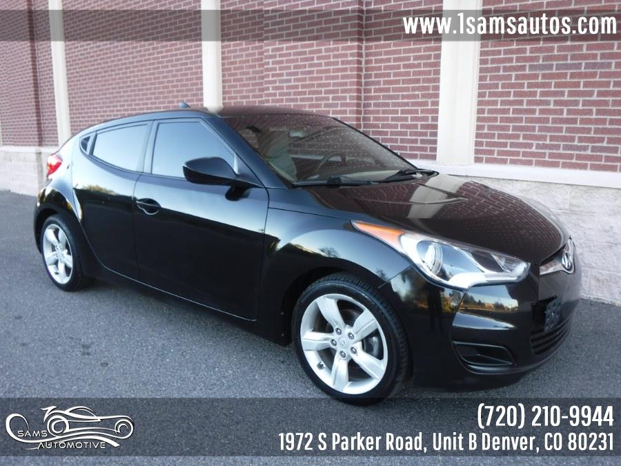 2014 Hyundai Veloster 3dr Cpe Man w/Gray Int, available for sale in Denver, Colorado | Sam's Automotive. Denver, Colorado 2014 Hyundai Veloster 3dr Cpe Man w/Gray Int, available for sale in Denver, Colorado | Sam's Automotive. Denver, Colorado