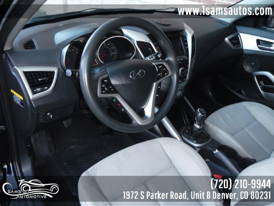 2014 Hyundai Veloster 3dr Cpe Man w/Gray Int, available for sale in Denver, Colorado | Sam's Automotive. Denver, Colorado 2014 Hyundai Veloster 3dr Cpe Man w/Gray Int, available for sale in Denver, Colorado | Sam's Automotive. Denver, Colorado