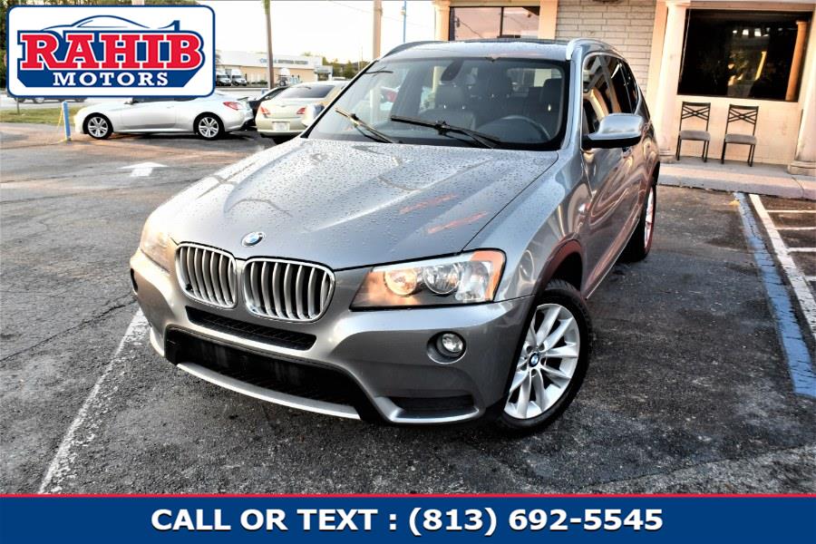 2012 BMW X3 AWD 4dr 28i, available for sale in Winter Park, Florida | Rahib Motors. Winter Park, Florida