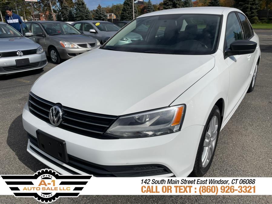 2015 Volkswagen Jetta Sedan 4dr Auto 2.0L S, available for sale in East Windsor, Connecticut | A1 Auto Sale LLC. East Windsor, Connecticut