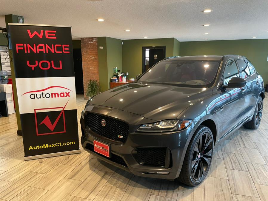 2017 Jaguar F-PACE S AWD, available for sale in West Hartford, Connecticut | AutoMax. West Hartford, Connecticut