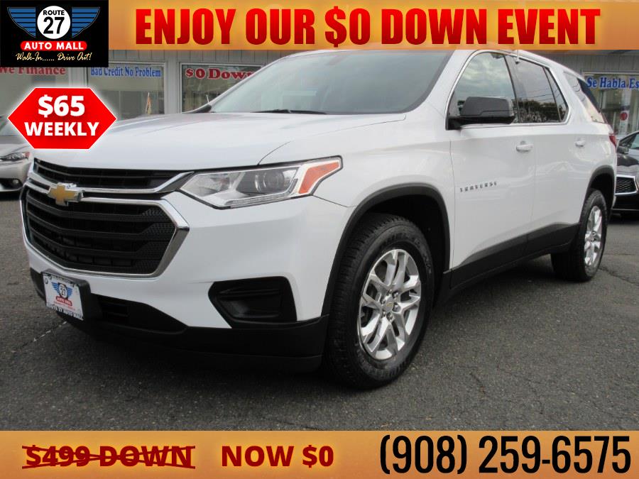 Used Chevrolet Traverse FWD 4dr LS w/1LS 2019 | Route 27 Auto Mall. Linden, New Jersey