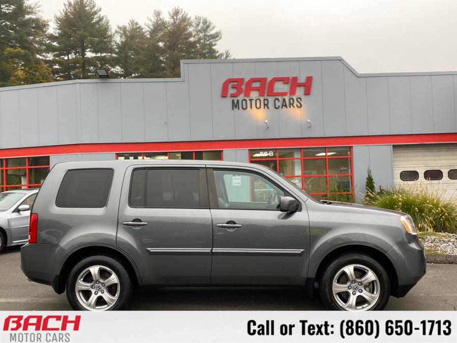 2012 Honda Pilot 4WD 4dr EX-L w/Navi, available for sale in Canton , Connecticut | Bach Motor Cars. Canton , Connecticut