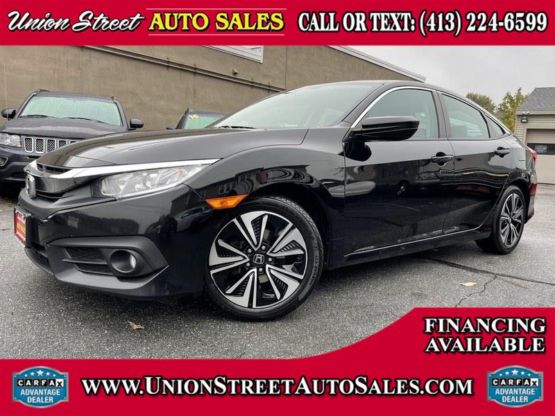 2017 Honda Civic Sedan EX-L CVT, available for sale in West Springfield, Massachusetts | Union Street Auto Sales. West Springfield, Massachusetts