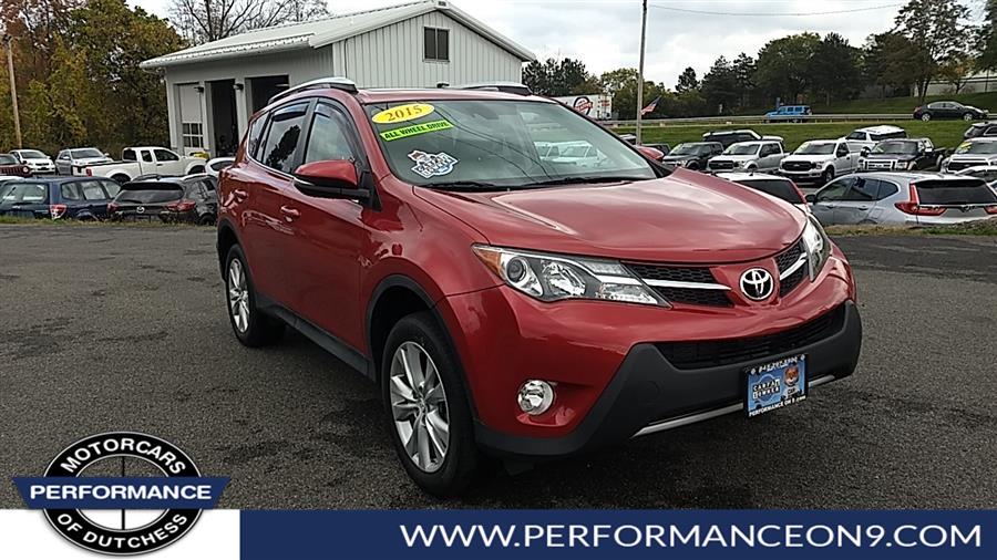2015 Toyota RAV4 AWD 4dr Limited (Natl), available for sale in Wappingers Falls, New York | Performance Motor Cars. Wappingers Falls, New York