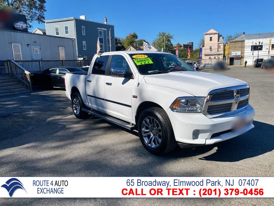 Used Ram 1500 4WD Crew Cab 140.5" Longhorn Limited 2014 | Route 4 Auto Exchange. Elmwood Park, New Jersey Used Ram 1500 4WD Crew Cab 140.5" Longhorn Limited 2014 | Route 4 Auto Exchange. Elmwood Park, New Jersey