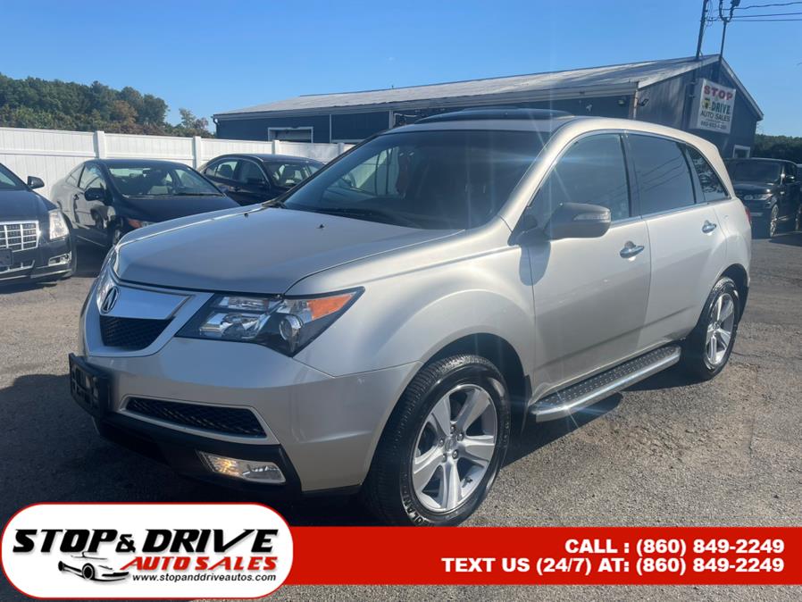 2011 Acura MDX AWD 4dr Tech Pkg, available for sale in East Windsor, Connecticut | Stop & Drive Auto Sales. East Windsor, Connecticut