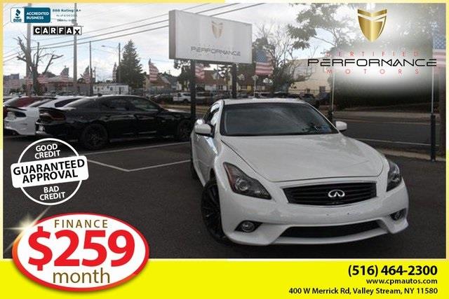 2014 Infiniti Q60 Base, available for sale in Valley Stream, New York | Certified Performance Motors. Valley Stream, New York
