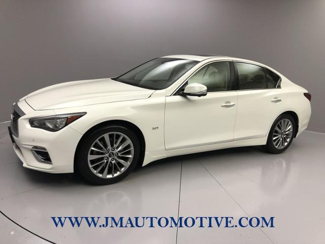 2018 Infiniti Q50 3.0t LUXE AWD, available for sale in Naugatuck, Connecticut | J&M Automotive Sls&Svc LLC. Naugatuck, Connecticut