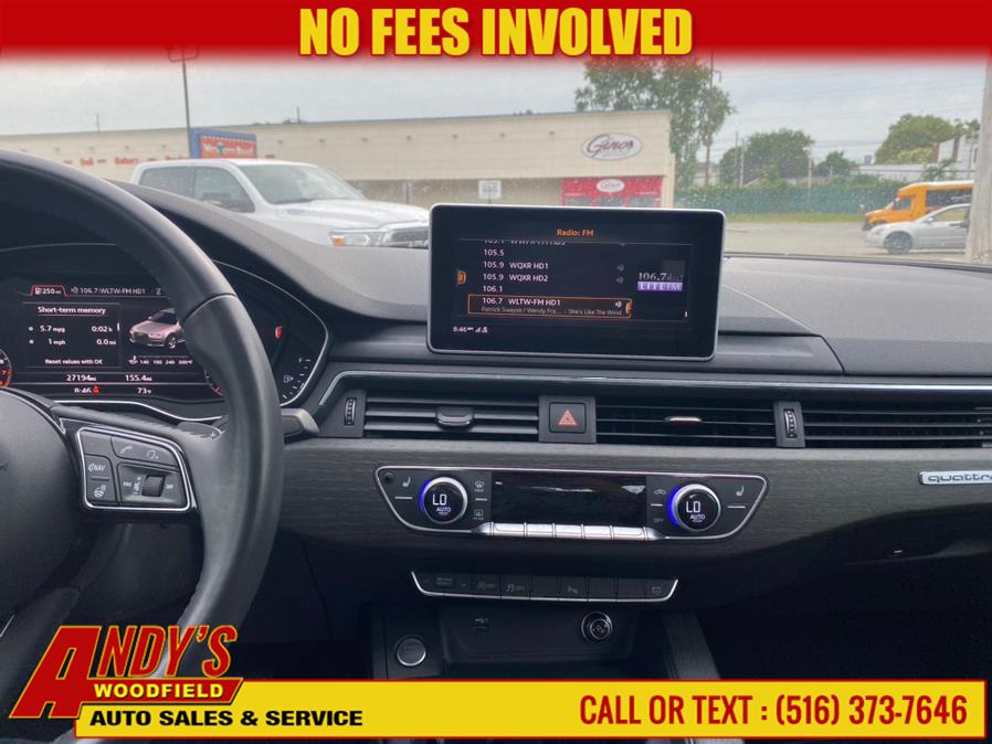 Used Audi A4 2.0 TFSI Tech Premium Plus S Tronic quattro AWD 2018 | Andy's Woodfield. West Hempstead, New York Used Audi A4 2.0 TFSI Tech Premium Plus S Tronic quattro AWD 2018 | Andy's Woodfield. West Hempstead, New York