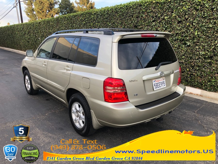 Used Toyota Highlander 4dr V6 (Natl) 2003 | Speedline Motors. Garden Grove, California Used Toyota Highlander 4dr V6 (Natl) 2003 | Speedline Motors. Garden Grove, California