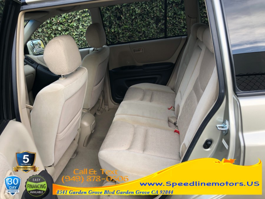 Used Toyota Highlander 4dr V6 (Natl) 2003 | Speedline Motors. Garden Grove, California Used Toyota Highlander 4dr V6 (Natl) 2003 | Speedline Motors. Garden Grove, California