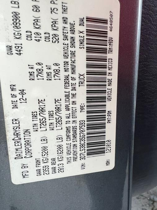 Used Dodge Ram 3500 4dr Quad Cab 140.5" WB SRW 4WD SLT 2005 | Mint Auto Sales. Islip, New York Used Dodge Ram 3500 4dr Quad Cab 140.5" WB SRW 4WD SLT 2005 | Mint Auto Sales. Islip, New York