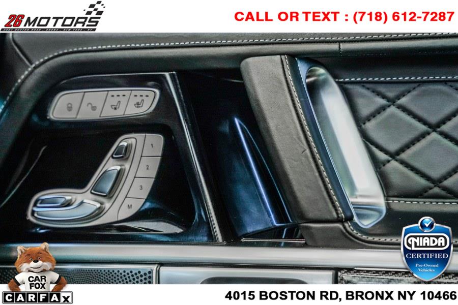 Used Mercedes-Benz G-Class AMG G 63 4MATIC SUV 2019 | 26 Motors Corp. Bronx, New York Used Mercedes-Benz G-Class AMG G 63 4MATIC SUV 2019 | 26 Motors Corp. Bronx, New York