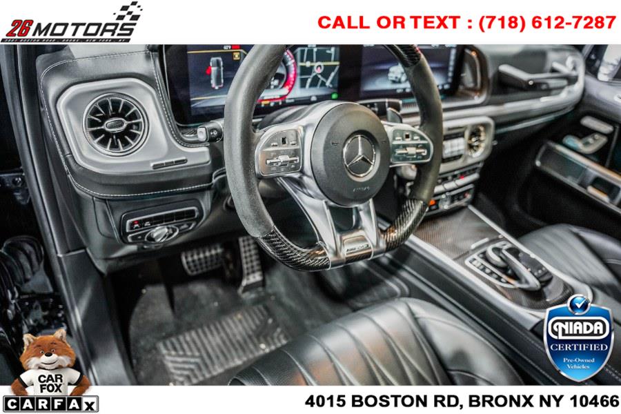 Used Mercedes-Benz G-Class AMG G 63 4MATIC SUV 2019 | 26 Motors Corp. Bronx, New York Used Mercedes-Benz G-Class AMG G 63 4MATIC SUV 2019 | 26 Motors Corp. Bronx, New York