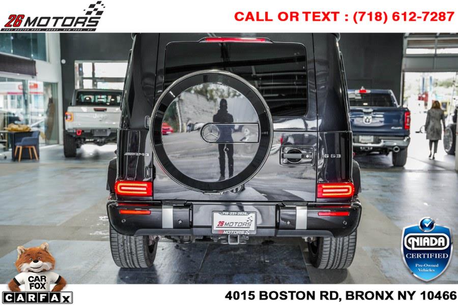 Used Mercedes-Benz G-Class AMG G 63 4MATIC SUV 2019 | 26 Motors Corp. Bronx, New York Used Mercedes-Benz G-Class AMG G 63 4MATIC SUV 2019 | 26 Motors Corp. Bronx, New York