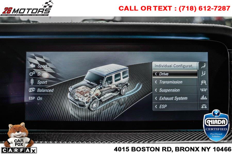 Used Mercedes-Benz G-Class AMG G 63 4MATIC SUV 2019 | 26 Motors Corp. Bronx, New York Used Mercedes-Benz G-Class AMG G 63 4MATIC SUV 2019 | 26 Motors Corp. Bronx, New York
