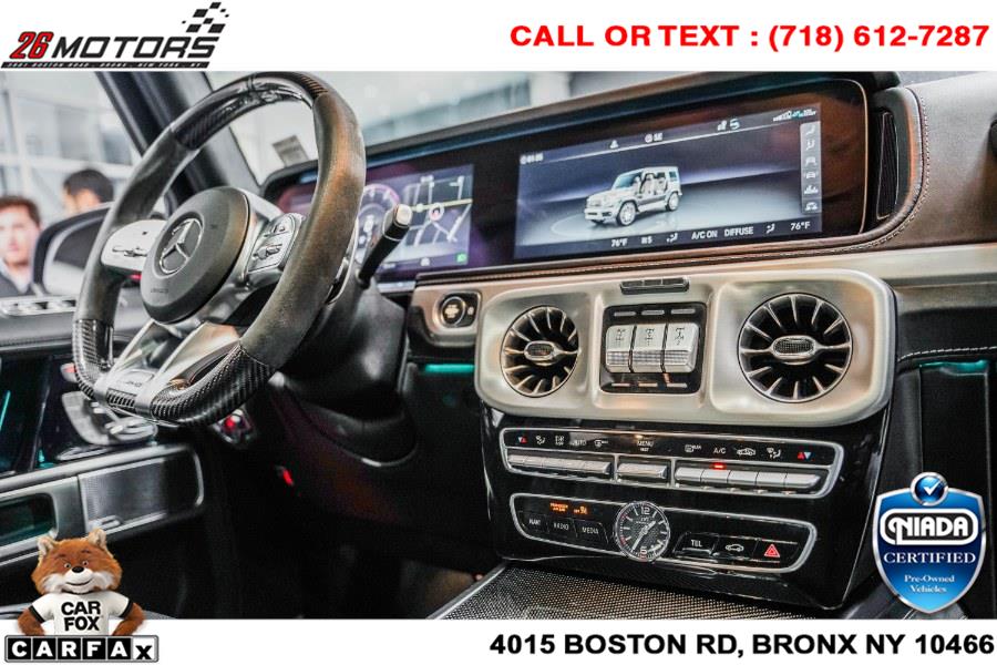 Used Mercedes-Benz G-Class AMG G 63 4MATIC SUV 2019 | 26 Motors Corp. Bronx, New York Used Mercedes-Benz G-Class AMG G 63 4MATIC SUV 2019 | 26 Motors Corp. Bronx, New York
